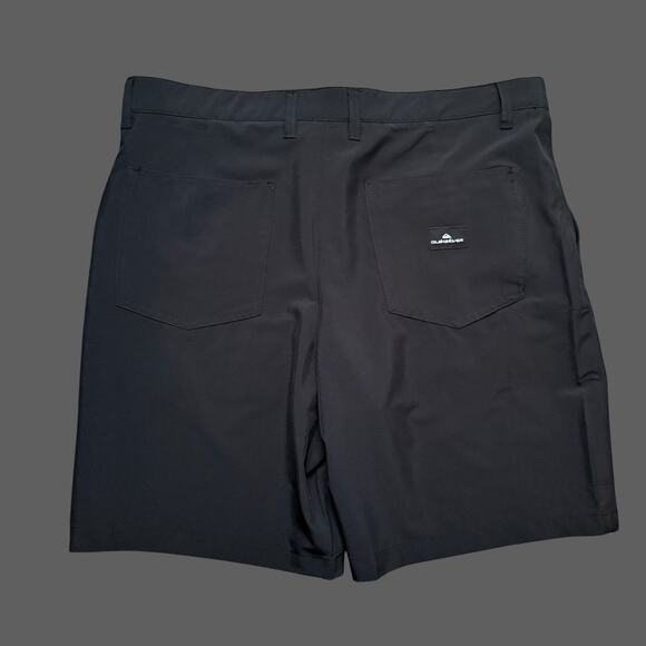 Quiksilver Hybrid Performance Shorts Black Anthracite Size 36 NWT - Picture 9 of 9